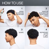 Refreshing curl mist-k&auml;ytt&ouml;ohje